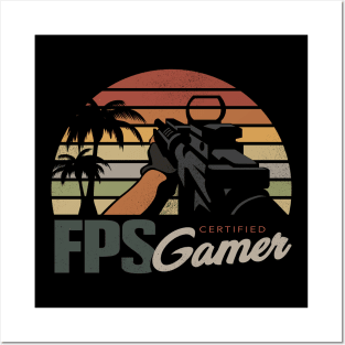 FPS Certified Gamer Assault Posters and Art